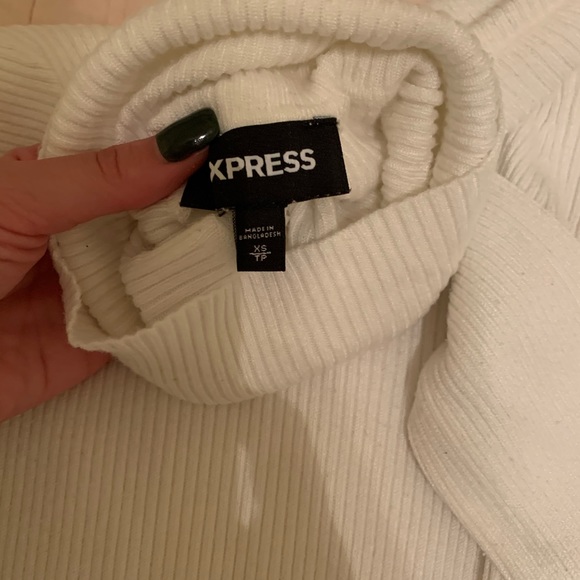 Express Ribbed Turtleneck - Picture 6 of 7